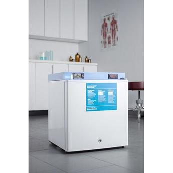 AccuCold FS24LMED2 19 Inch White Freestanding Compact Counter Depth Freezer — thumbnail 9