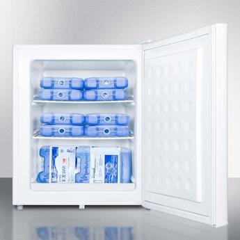 AccuCold FS30L7 19 Inch White Freestanding Upright Freezer — thumbnail 4
