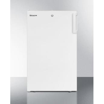 AccuCold FS407LWLHD  20 Inch White Freestanding Compact Counter Depth Freezer