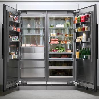 Dacor Modernist 24" 13.6 cu. ft. Custom Panel Built-In Upright Freezer - Right Hinge - Energy Star — thumbnail 6