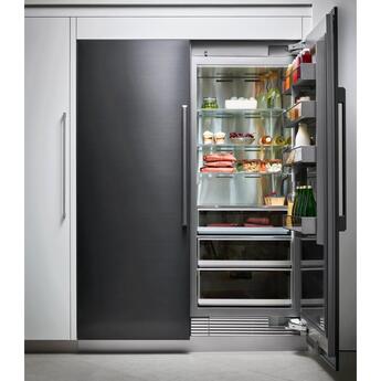 Dacor Modernist 24" 13.6 cu. ft. Custom Panel Built-In Upright Freezer - Right Hinge - Energy Star — thumbnail 8
