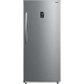 Danby DUF206E1SSLDB 21 Cu. Ft. Convertible Upright Freezer: Stainless Scarlett Red Metallic