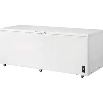 Frigidaire 25 Cu. Ft. Garage Ready Manual Defrost Chest Freezer: White — thumbnail 3