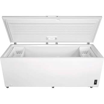 Frigidaire 25 Cu. Ft. Garage Ready Manual Defrost Chest Freezer: White — thumbnail 7