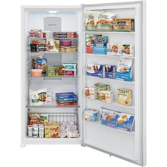 Frigidaire FFFU20F4VW 33 Inch White Freestanding Upright Counter Depth Freezer — thumbnail 5