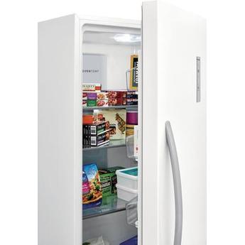 Frigidaire FFFU20F4VW 33 Inch White Freestanding Upright Counter Depth Freezer — thumbnail 6