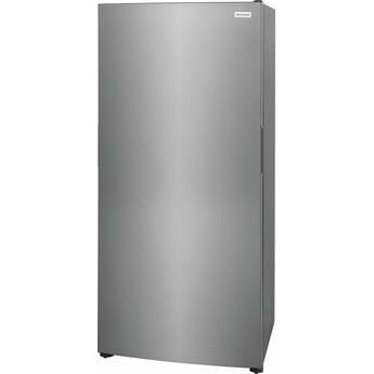 Frigidaire FFUE2022AF 22 Inch Freestanding Upright Freezer Stainless Steel — thumbnail 2
