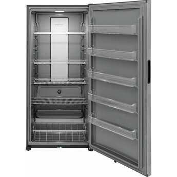 Frigidaire FFUE2022AF 22 Inch Freestanding Upright Freezer Stainless Steel — thumbnail 5