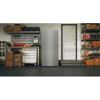 Frigidaire FFUE2022AF 22 Inch Freestanding Upright Freezer Stainless Steel — thumbnail 7