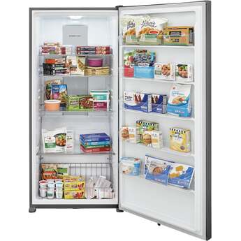 Frigidaire FFUE2024AN 33 Inch Carbon Freestanding Upright Freezer — thumbnail 7