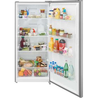 Frigidaire 21 Cu. Ft. Garage Ready Upright Freezer: Stainless Steel Look — thumbnail 2