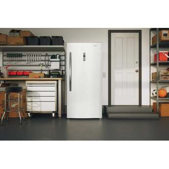 Frigidaire 21 Cu. Ft. Garage Ready Upright Freezer: White — thumbnail 6