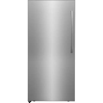 Frigidaire Gallery 24 Inch Freestanding 18.6 Cu. Ft. All Freezer: Fingerprint Resistant Stainless Steel