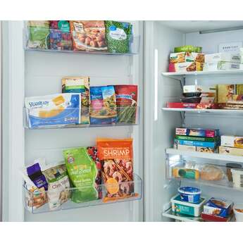 Frigidaire Gallery 24 Inch Freestanding 18.6 Cu. Ft. All Freezer: Fingerprint Resistant Stainless Steel — thumbnail 5
