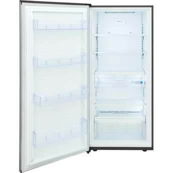 Frigidaire Gallery 24 Inch Freestanding 18.6 Cu. Ft. All Freezer: Fingerprint Resistant Stainless Steel — thumbnail 9