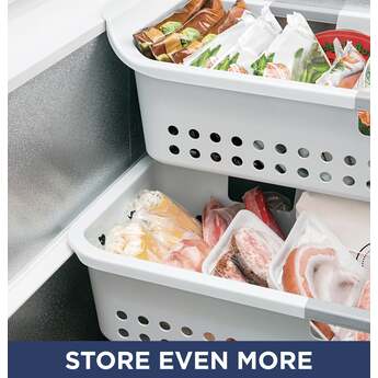 GE 65" 15.7 cu. ft. White Chest Freezer - Energy Star — thumbnail 8