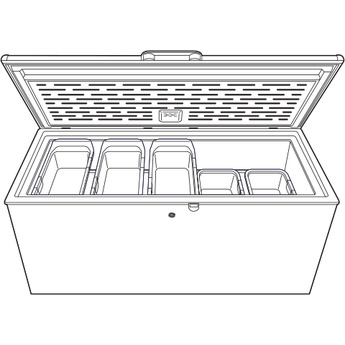 GE 74 Inch Freezer — thumbnail 14