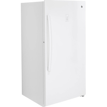 GE 17.3 cu.ft. White Upright Freezer — thumbnail 12
