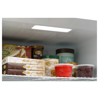 GE 17.3 cu.ft. White Upright Freezer — thumbnail 14