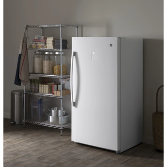 GE 17.3 cu.ft. White Upright Freezer — thumbnail 23