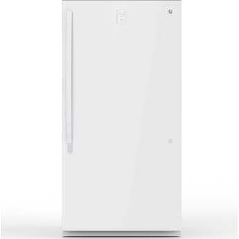 GE 18 Cu. Ft. Upright Convertible Freezer: White