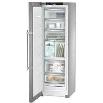Liebherr SF5291 24 Inch Stainless Steel Freestanding Upright Freezer