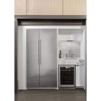Monogram 18" Custom Panel Built-In Upright Freezer - Left Hinge — thumbnail 4