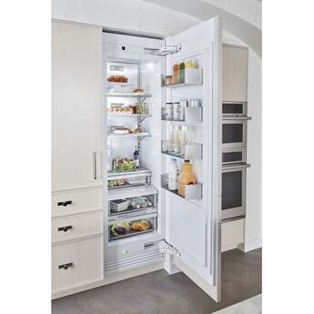 Monogram 24" Custom Panel Built-In Upright Freezer - Right Hinge — thumbnail 11