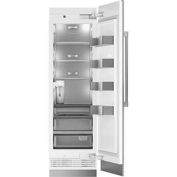 Monogram 24" Custom Panel Built-In Upright Freezer - Right Hinge — thumbnail 13