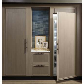 Monogram 24" Custom Panel Built-In Upright Freezer - Right Hinge — thumbnail 19