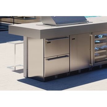 Perlick HP24FM45  Signature Series 24 Inch Built-In Drawer Counter Depth Freezer — thumbnail 5