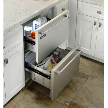 Perlick HP24FS45 Signature Series 24 Inch Built-In Drawer Counter Depth Freezer, in Stainless Steel — thumbnail 7