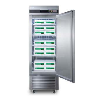 Summit Performance 28" 23.0 cu.ft. Stainless Steel Pharmaceutical Reach-In Freezer - With Lock — thumbnail 14