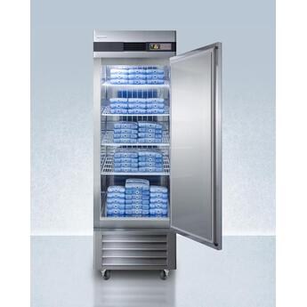 Summit Performance 28" 23.0 cu.ft. Stainless Steel Pharmaceutical Reach-In Freezer - With Lock — thumbnail 15