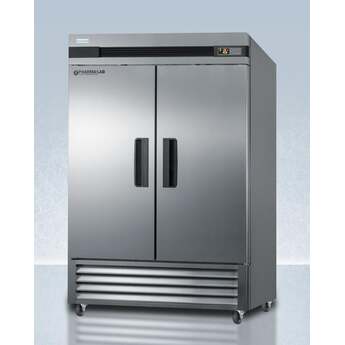 Summit Performance 56" 49.0 cu.ft. Stainless Steel Pharmaceutical French Door Reach-In Freezer - With Lock — thumbnail 12