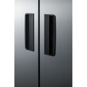 Summit Performance 56" 49.0 cu.ft. Stainless Steel Pharmaceutical French Door Reach-In Freezer - With Lock — thumbnail 5