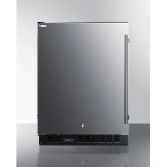 Summit ALFZ53LHD  24 Inch Freestanding or Built-In Compact Counter Depth Freezer