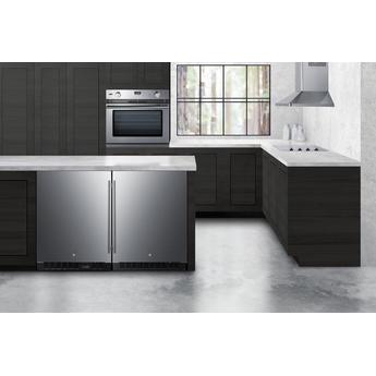 Summit ALFZ53LHD  24 Inch Freestanding or Built-In Compact Counter Depth Freezer — thumbnail 3