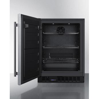 Summit ALFZ53LHD  24 Inch Freestanding or Built-In Compact Counter Depth Freezer — thumbnail 8
