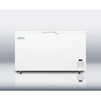 Summit AccuCold 60" 12.8 cu. ft. White Chest Freezer