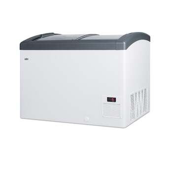 Summit Commercial 42" 9.5 cu.ft. White with Sliding Glass Door & Lock Chest Freezer — thumbnail 10