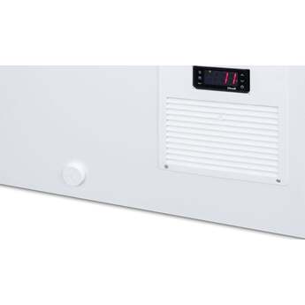 Summit Commercial 42" 9.5 cu.ft. White with Sliding Glass Door & Lock Chest Freezer — thumbnail 8