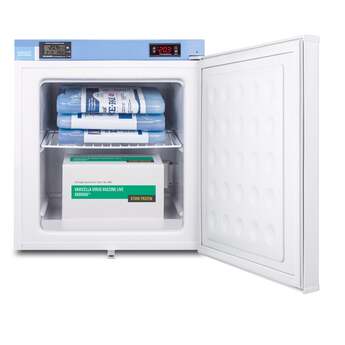 Summit Accucold 1.4 Cu. Ft. White Compact Countertop Freezer — thumbnail 10