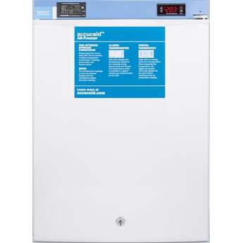 Summit Accucold 1.8 Cu. Ft. White Compact Countertop Freezer