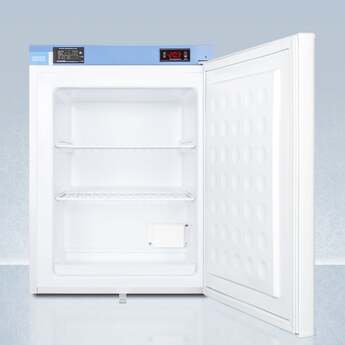 Summit Accucold 1.8 Cu. Ft. White Compact Countertop Freezer — thumbnail 3