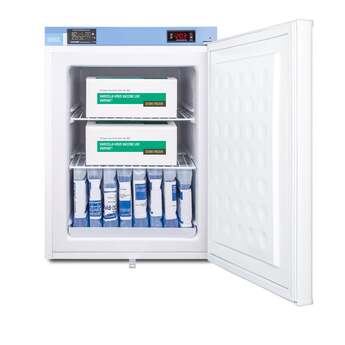 Summit Accucold 1.8 Cu. Ft. White Compact Countertop Freezer — thumbnail 7