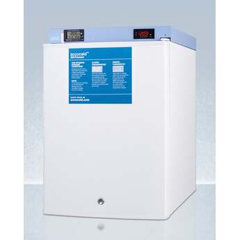 Summit Accucold 1.8 Cu. Ft. White Compact Countertop Freezer — thumbnail 8