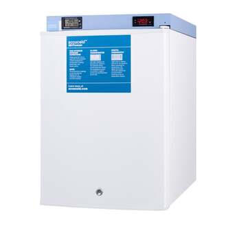 Summit Accucold 1.8 Cu. Ft. White Compact Countertop Freezer — thumbnail 9