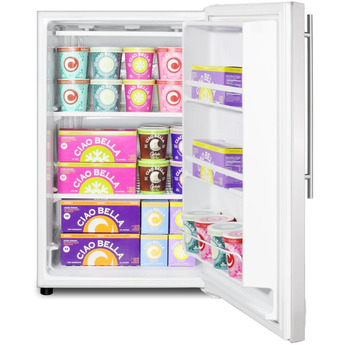 Summit FS605SSVH 22 Inch Freestanding Upright Freezer — thumbnail 5