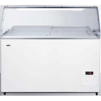 Summit Commercial 43" 11.7 cu.ft. White Chest Freezer with Lock